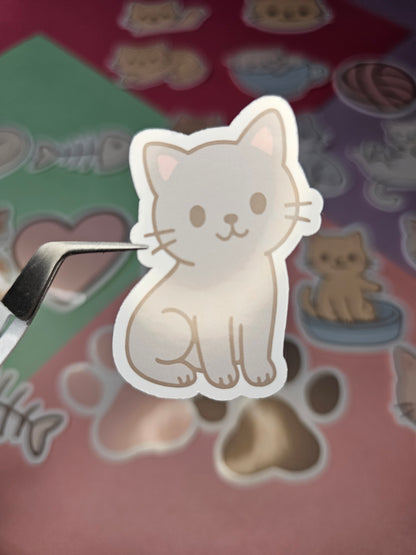 Einzelsticker - Katzen Edition