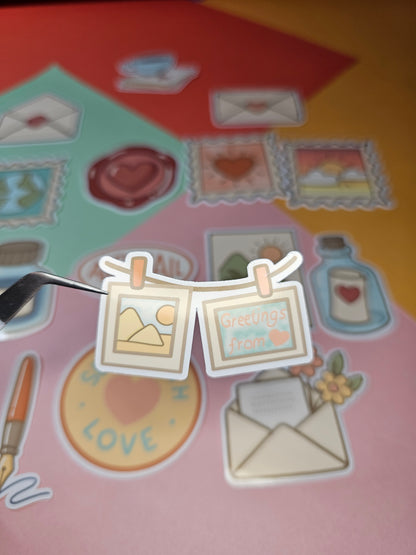 Einzelsticker - Postcrossing & Brieffreunde