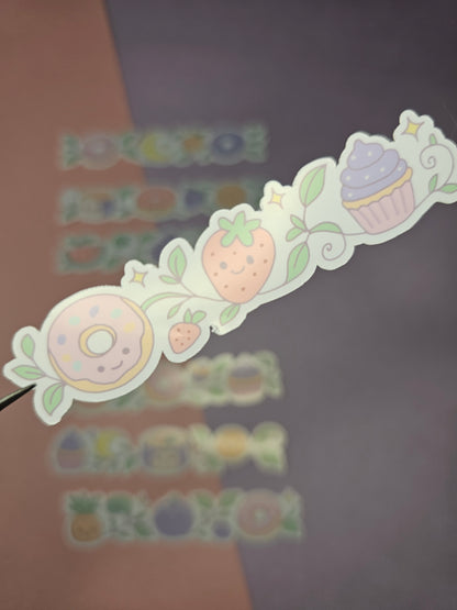 Einzelsticker - Sweet Food