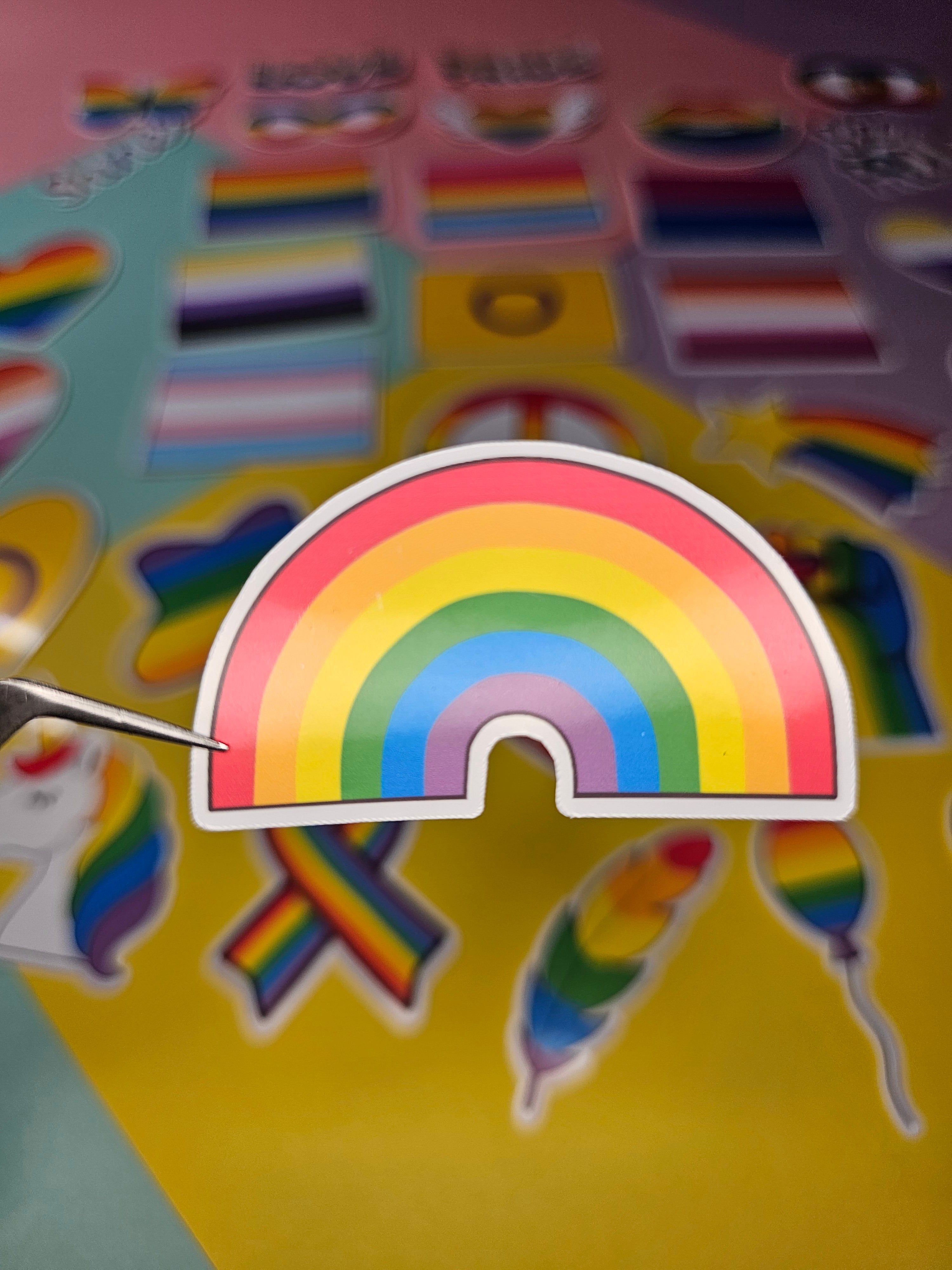 Single sticker - Pride, Identity &amp; Love