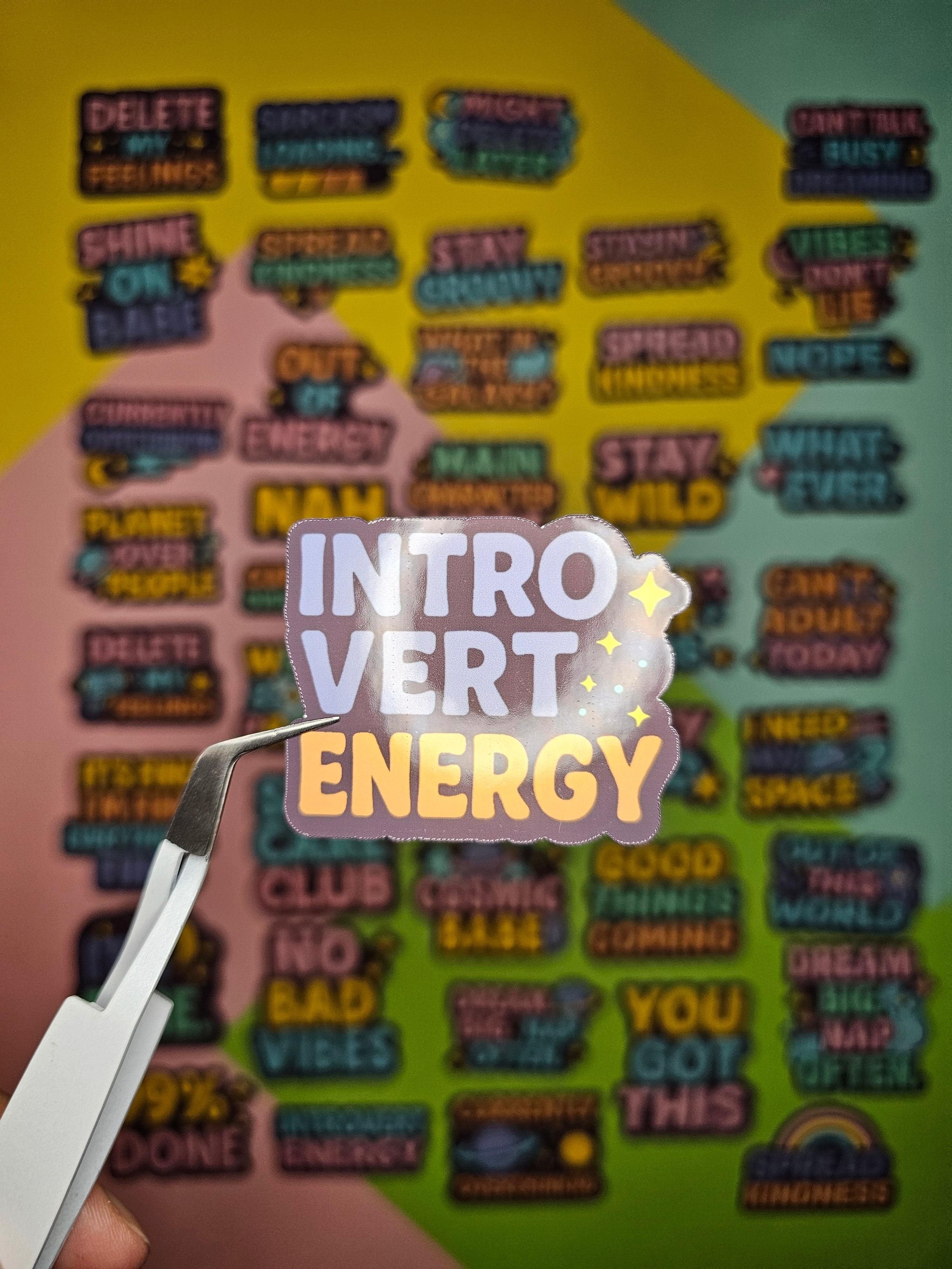 Retro Sticker im 80er/90er Look – Cosmic Vibes für deinen Alltag!