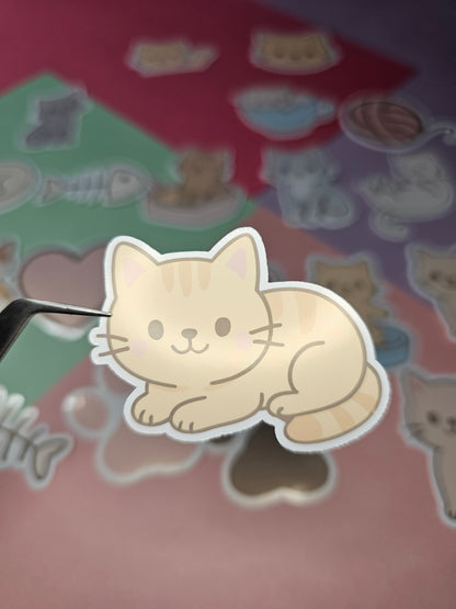 Einzelsticker - Katzen Edition