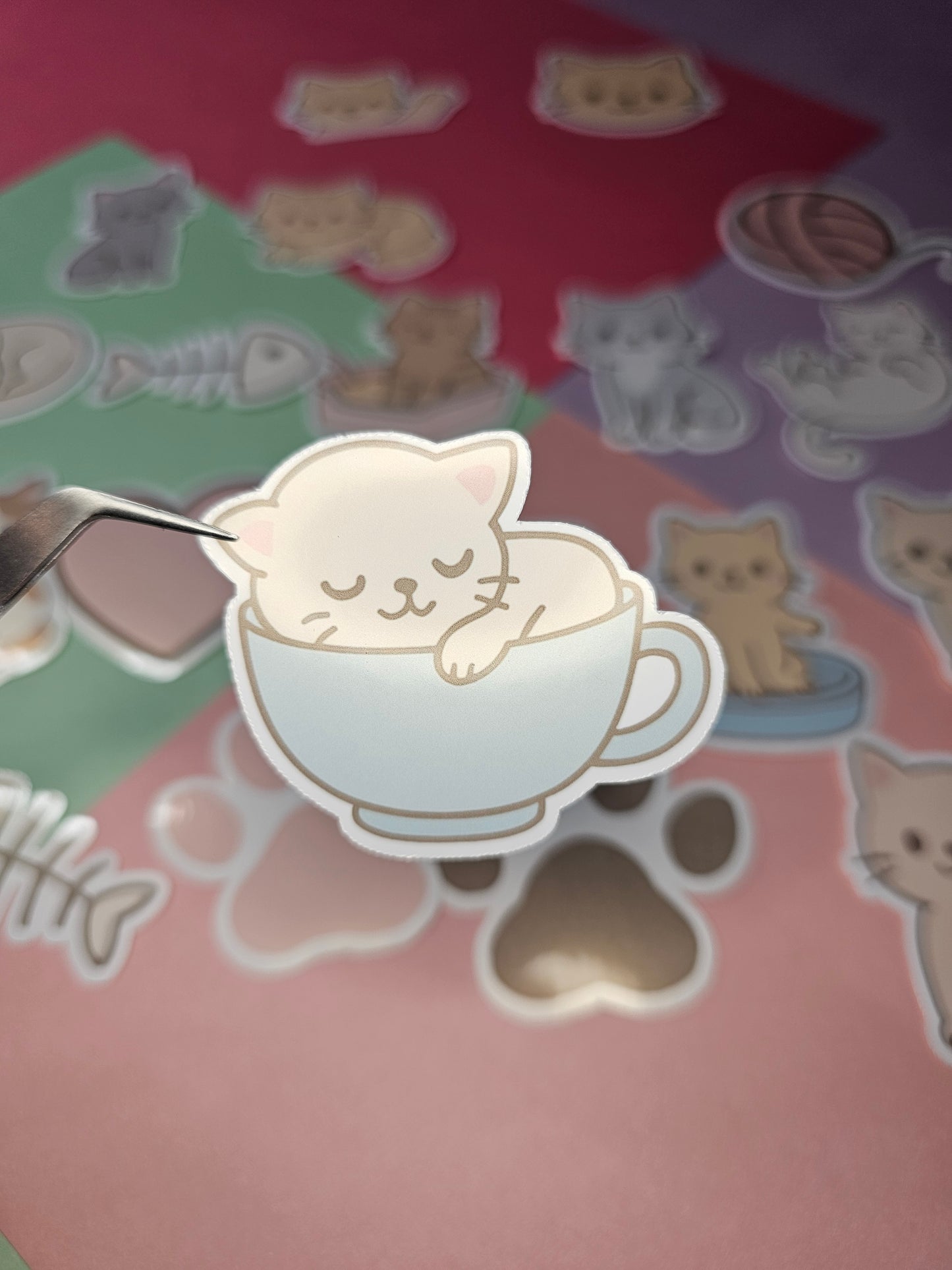 Einzelsticker - Katzen Edition