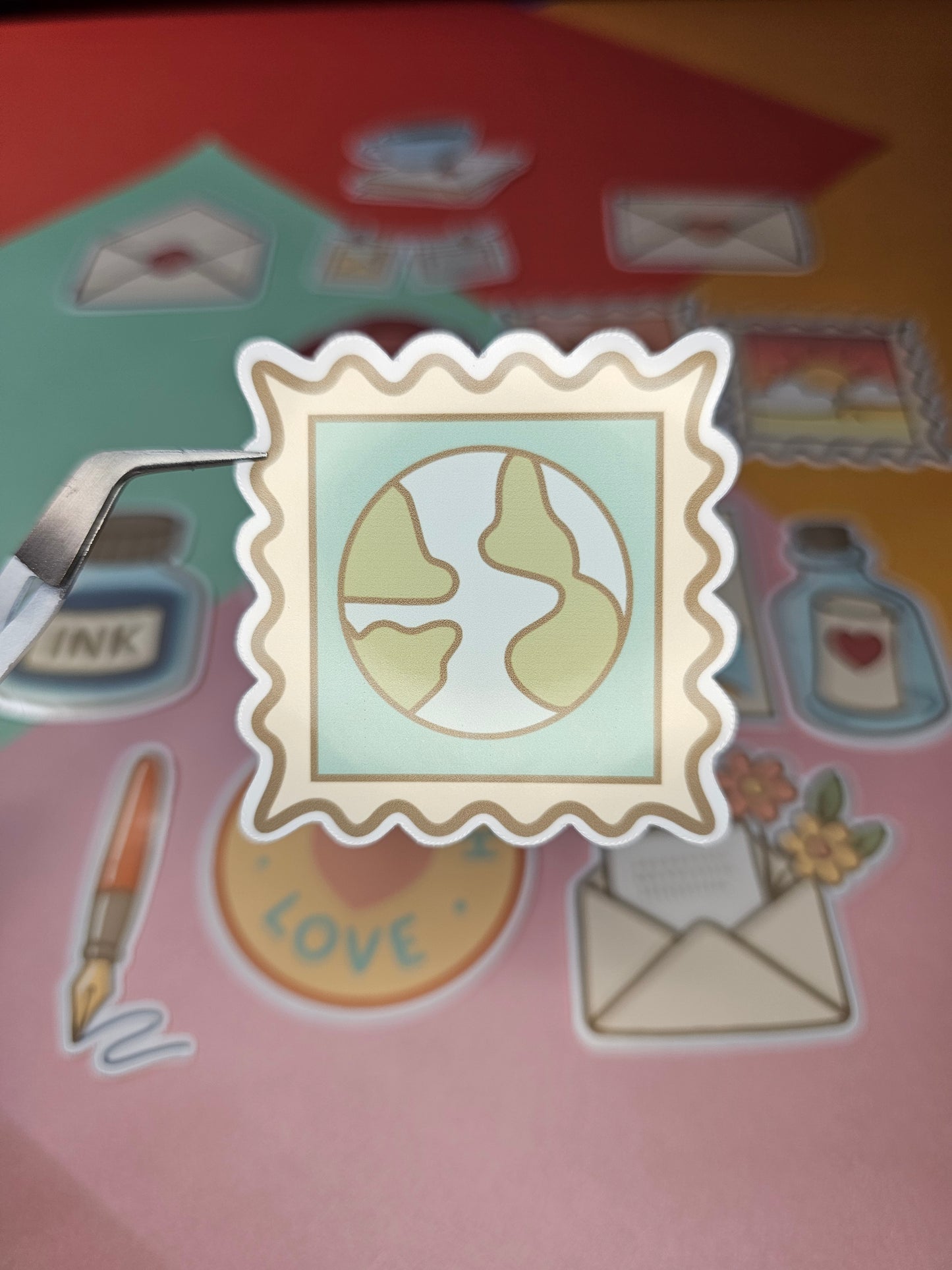 Einzelsticker - Postcrossing & Brieffreunde