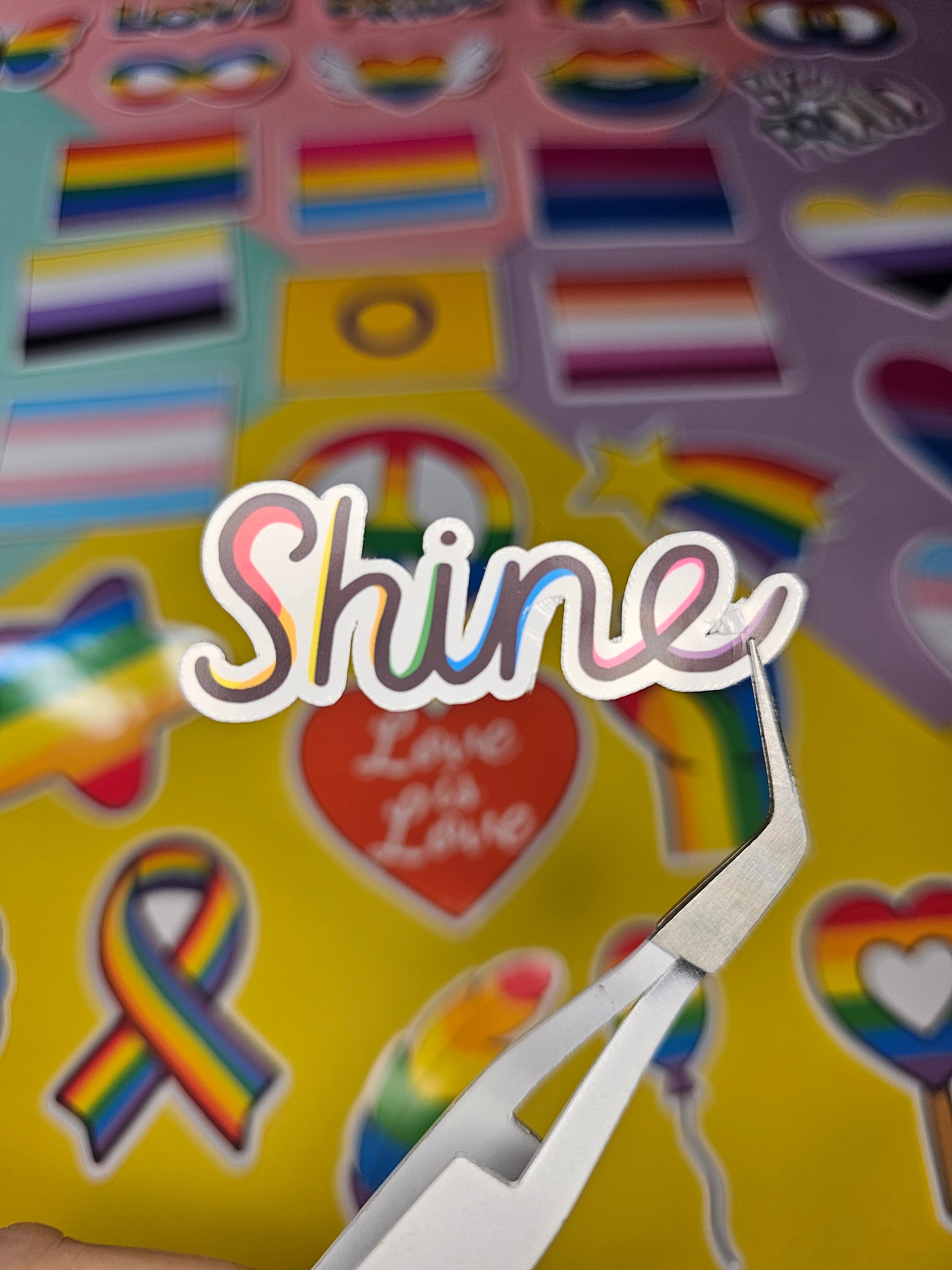 Single sticker - Pride, Identity &amp; Love