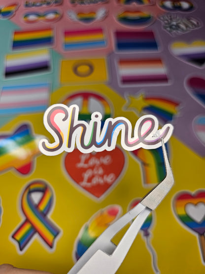 Einzelsticker - Pride, Identity & Love