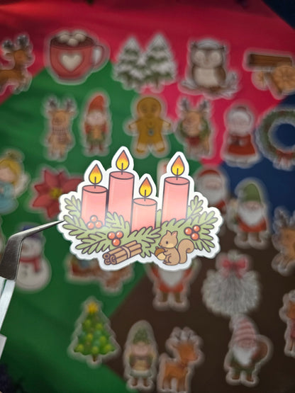 Single stickers - Winter and Christmas