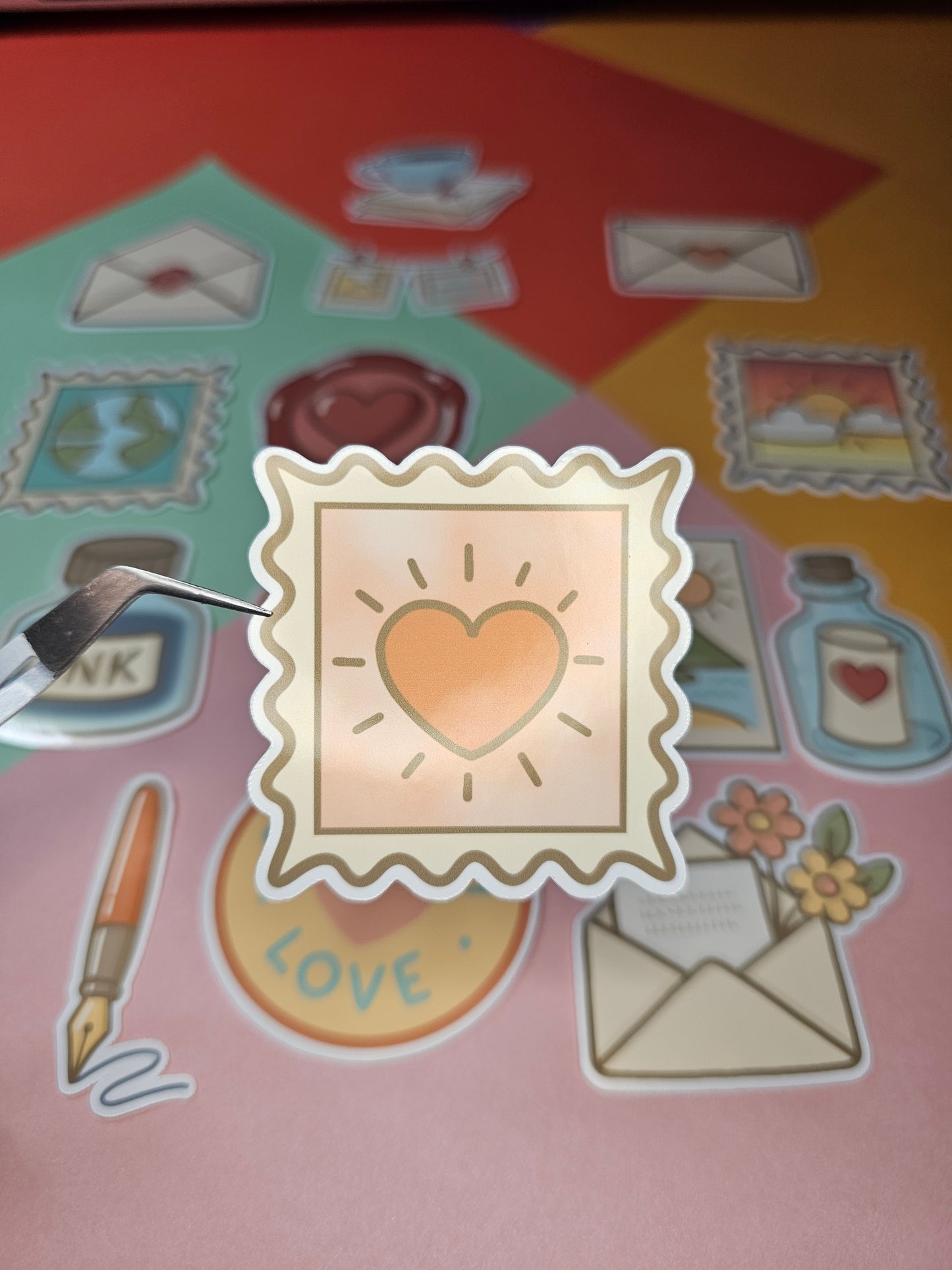 Einzelsticker - Postcrossing & Brieffreunde