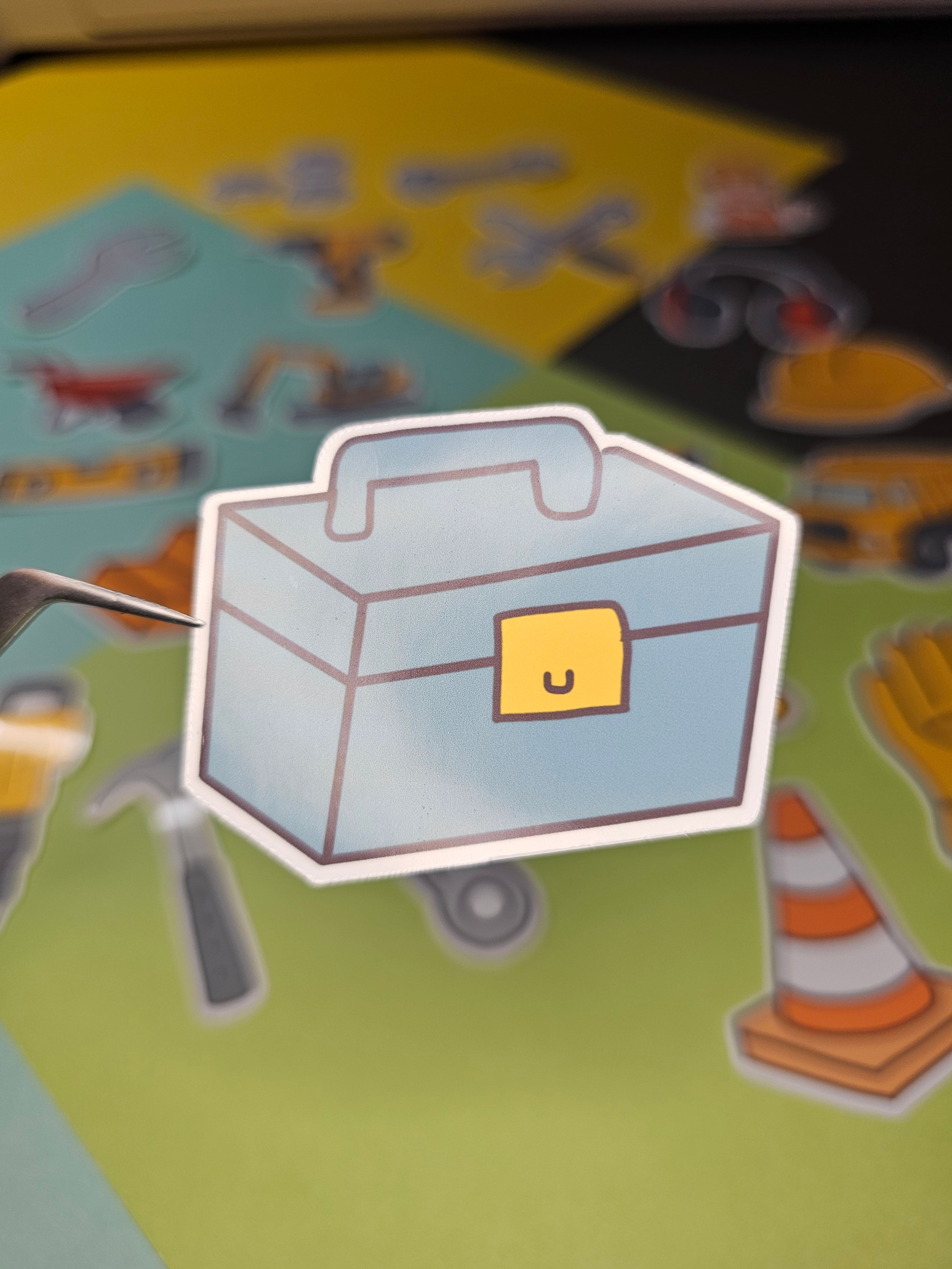 Single sticker - Construction site