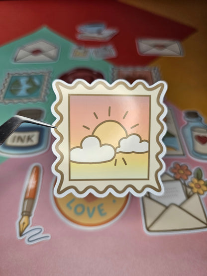 Einzelsticker - Postcrossing & Brieffreunde