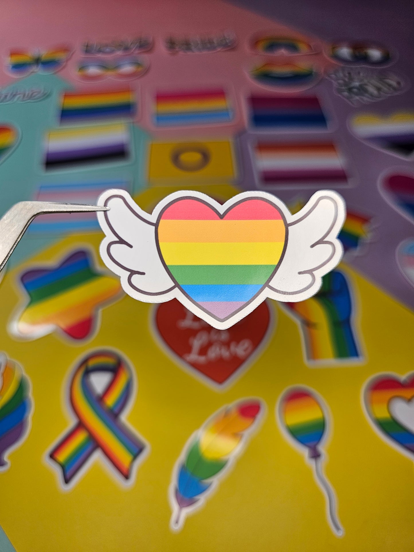 Einzelsticker - Pride, Identity & Love