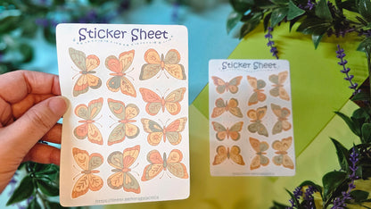 Butterflies Sticker Set – 2 Sheets