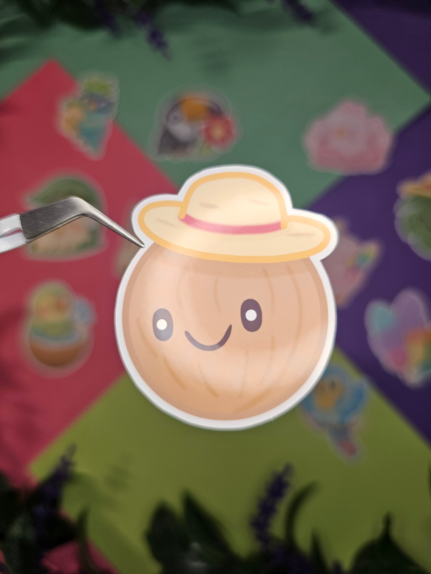 Single sticker - Tropical birds