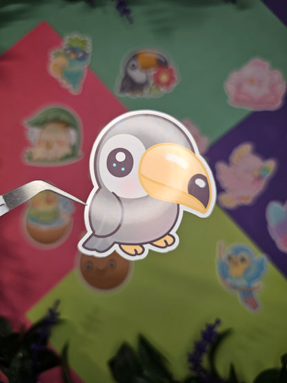 Single sticker - Tropical birds