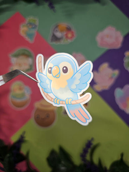 Single sticker - Tropical birds