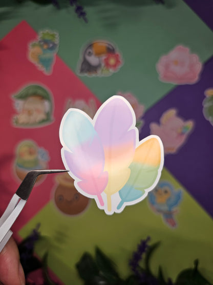 Single sticker - Tropical birds