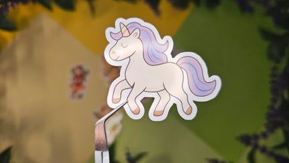 Single stickers - fairies and unicorns
