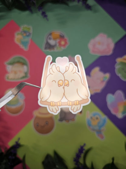 Single sticker - Tropical birds