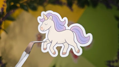 Single stickers - fairies and unicorns