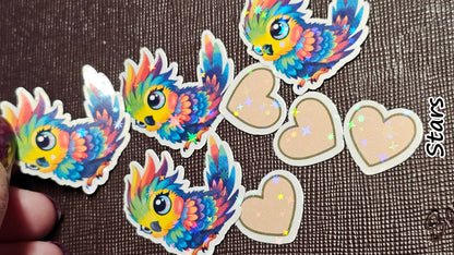 Single stickers - Oldschool flowers