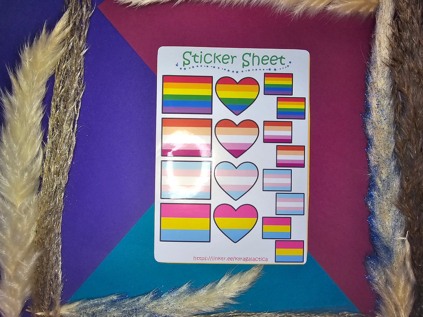 Pride Sticker Set – 1 to 5 sheets