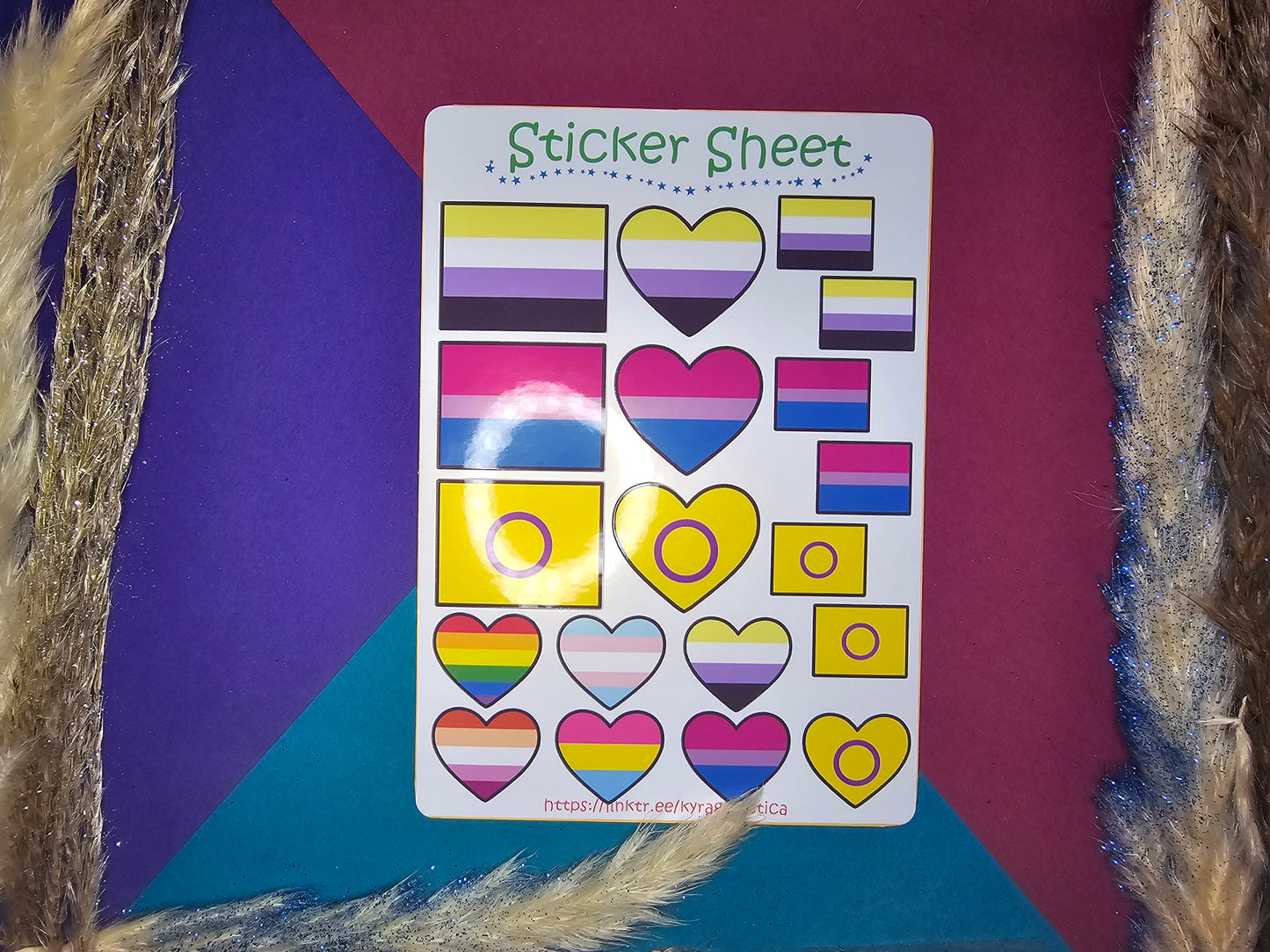Pride Sticker Set – 1 to 5 sheets