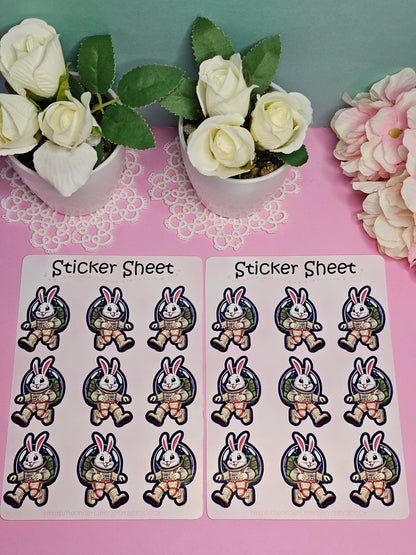 AstroBunny Sticker Set - 2 Bögen