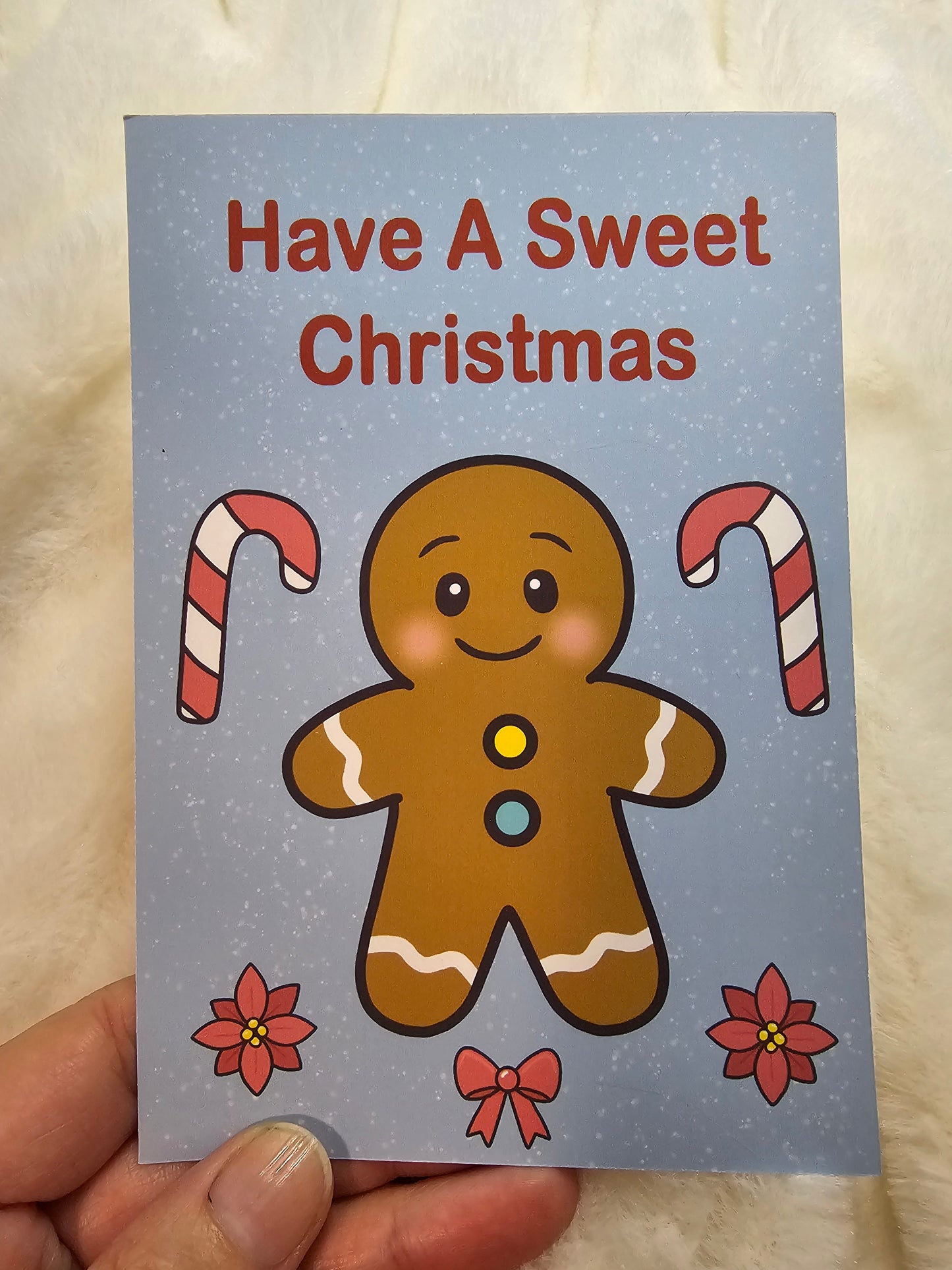 Weihnachtspostkarte – „Have A Sweet Christmas“