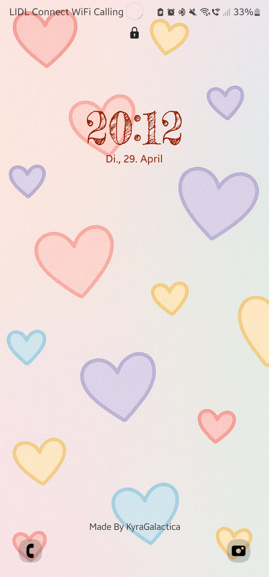 Smartphone Wallpaper – Hearth - Lovely - Pastel