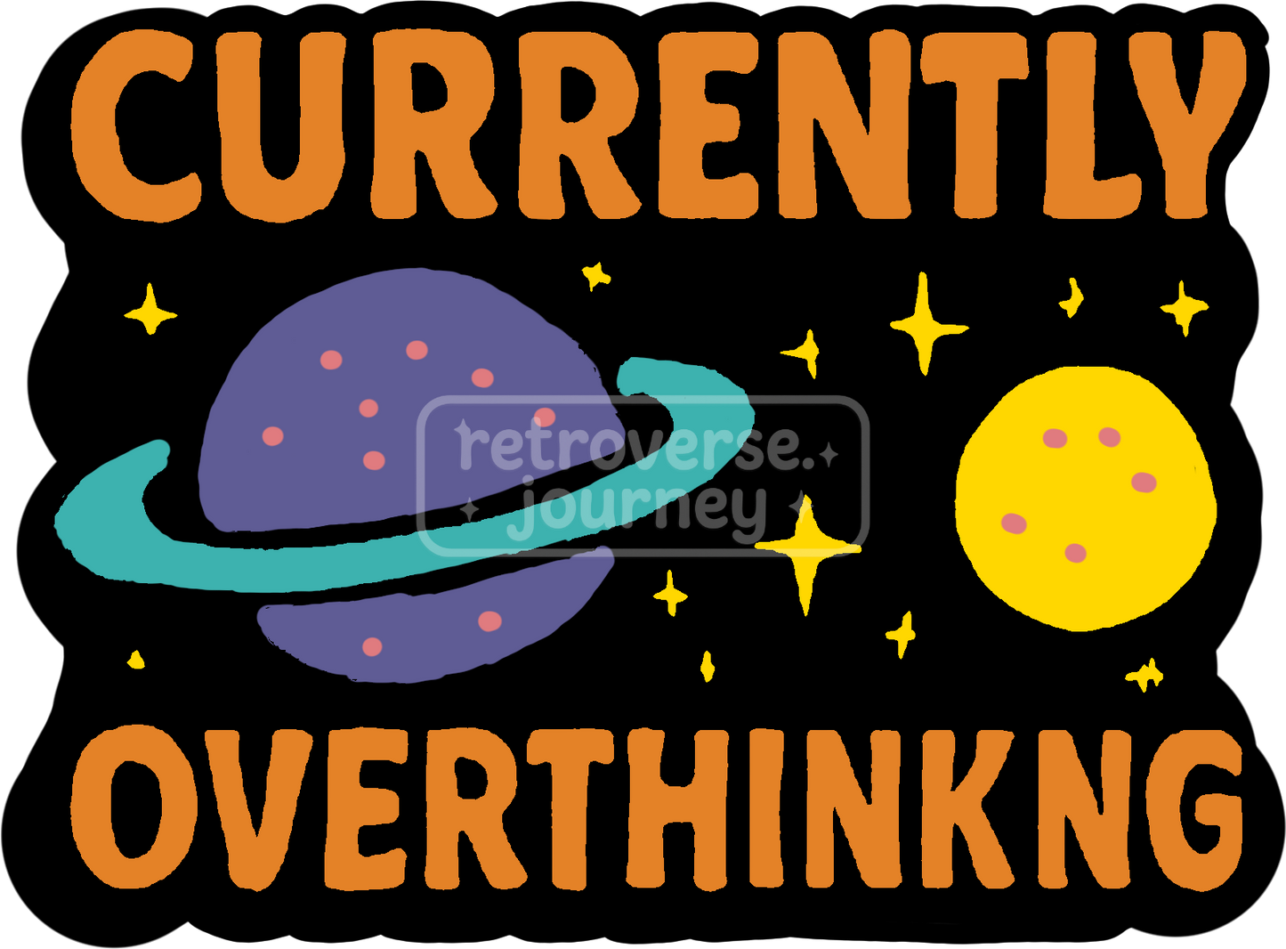 Retro stickers in an 80s/90s look – cosmic vibes for your everyday life! 