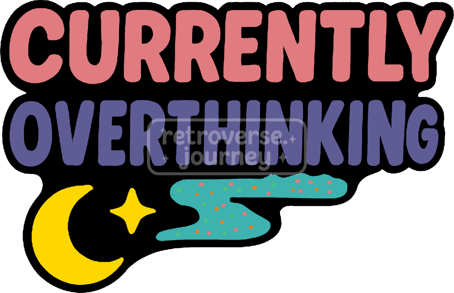 Retro stickers in an 80s/90s look – cosmic vibes for your everyday life! 