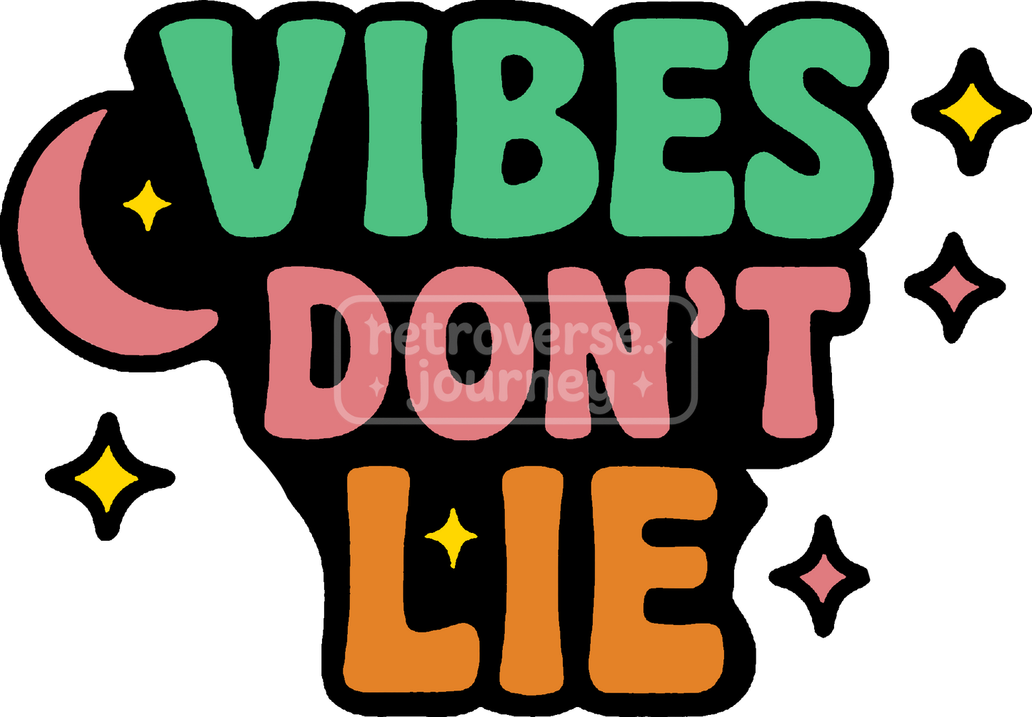 Retro stickers in an 80s/90s look – cosmic vibes for your everyday life! 