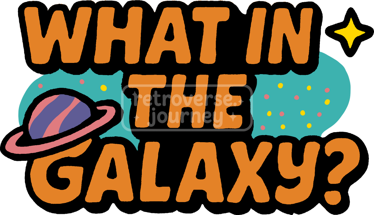 Retro stickers in an 80s/90s look – cosmic vibes for your everyday life! 
