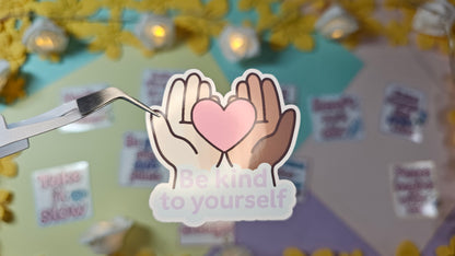 Selfcare sticker cards – Affirmations to stick on