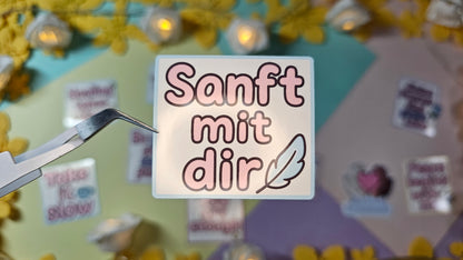 Selfcare sticker cards – Affirmations to stick on