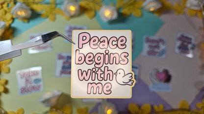 Selfcare sticker cards – Affirmations to stick on