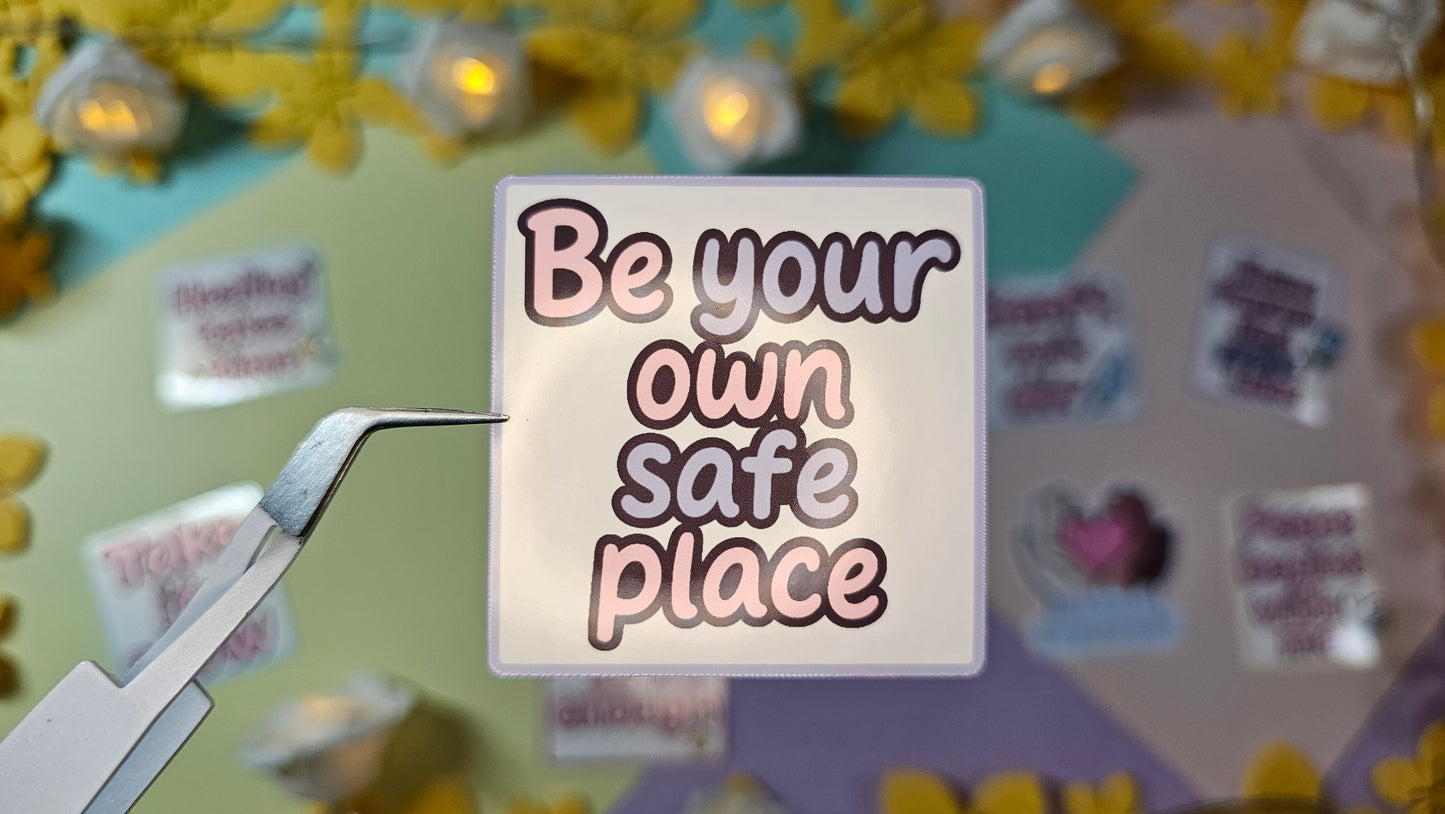 Selfcare sticker cards – Affirmations to stick on