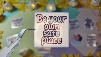 Selfcare sticker cards – Affirmations to stick on