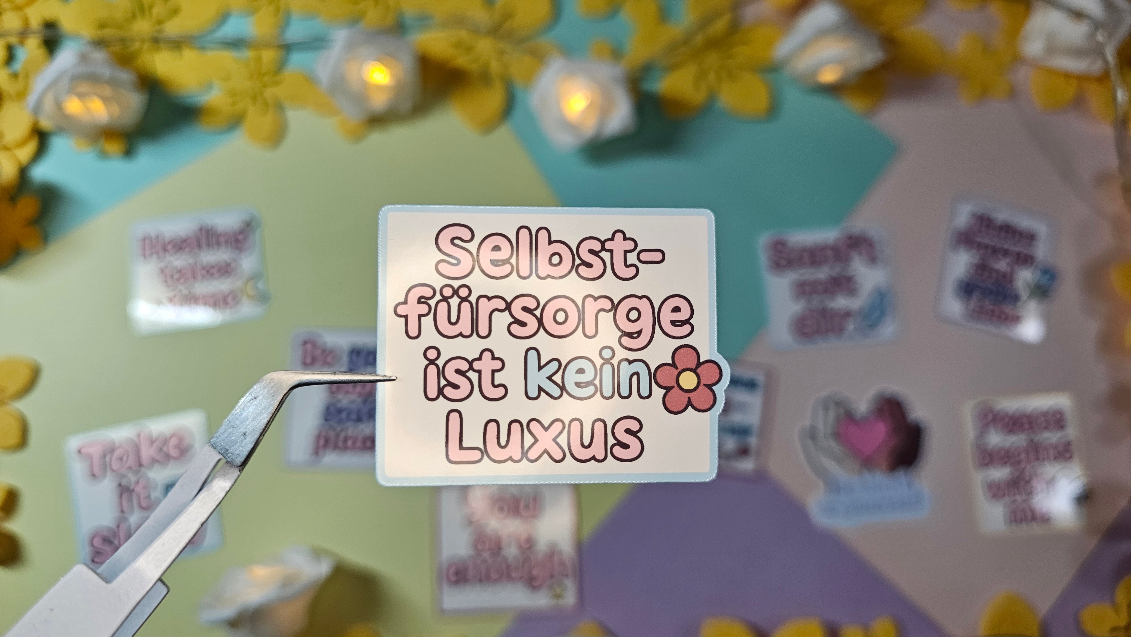 Selfcare Stickerkärtchen – Affirmationen zum Aufkleben