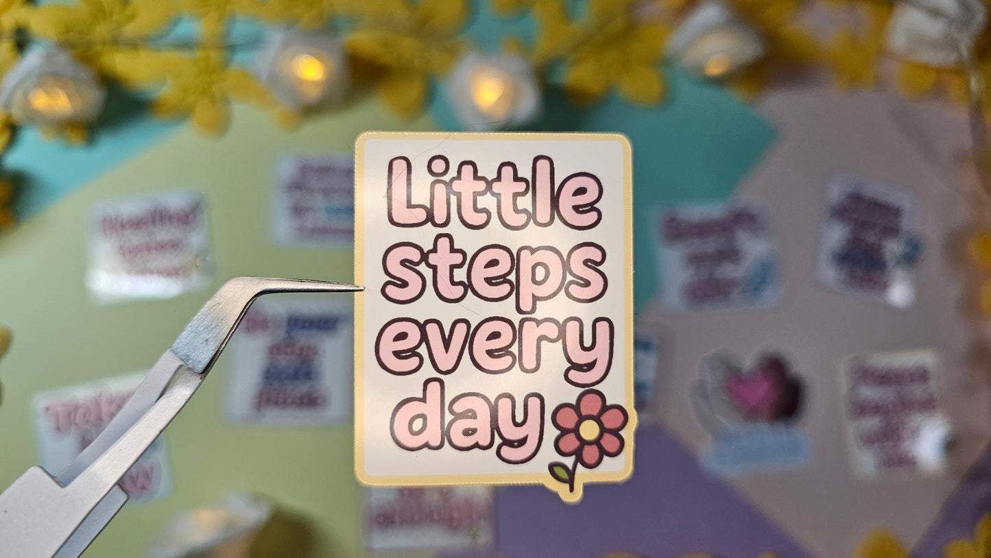 Selfcare sticker cards – Affirmations to stick on