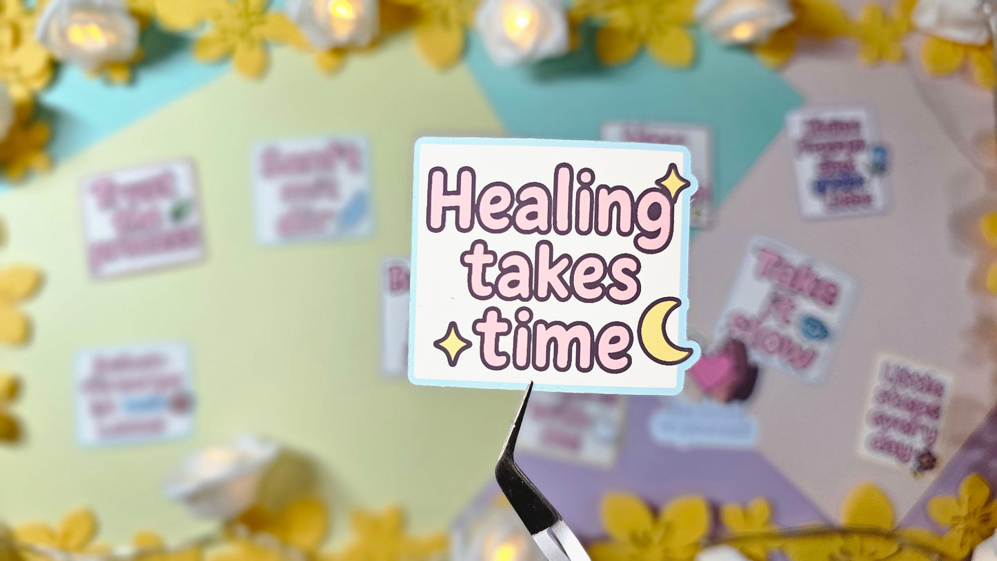 Selfcare sticker cards – Affirmations to stick on