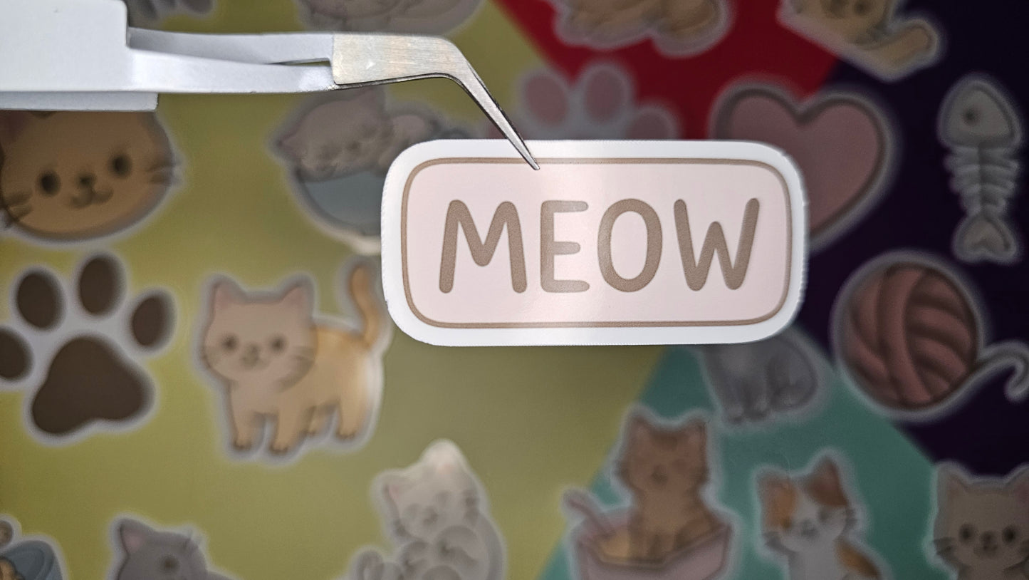 Single Stickers - Cat Edition