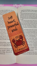 Cancer - Bookmark - printed on both sides
