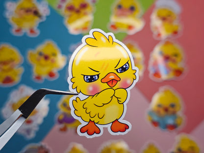 Einzelsticker - Süße Enten