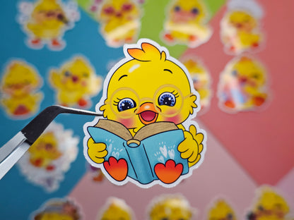 Einzelsticker - Süße Enten
