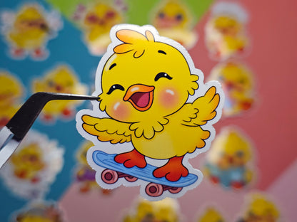 Einzelsticker - Süße Enten