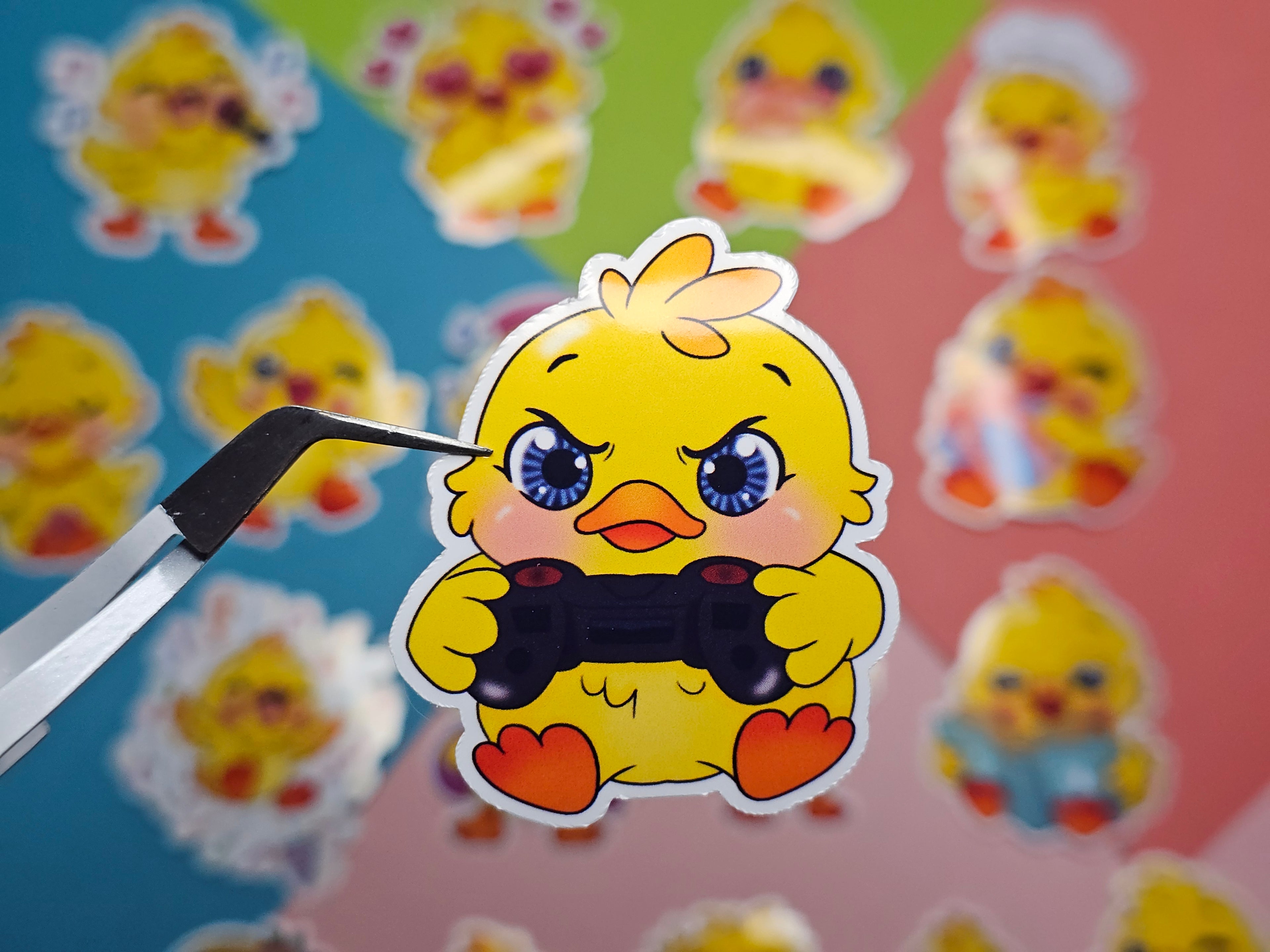 Single Sticker - Cute Ducks
