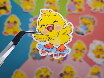 Einzelsticker - Süße Enten