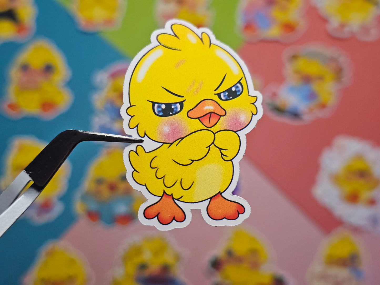 Einzelsticker - Süße Enten
