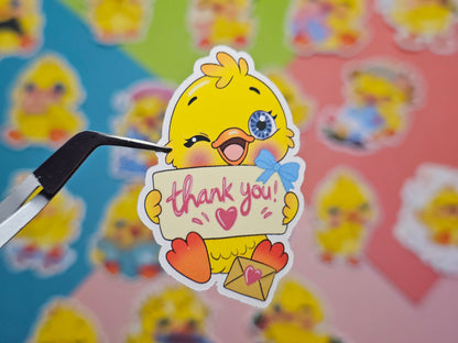 Einzelsticker - Süße Enten